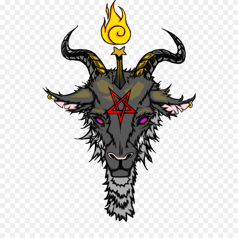 Popular And Trending Baphomet Stickers, Adult, Person, Woman, Female Png Image
