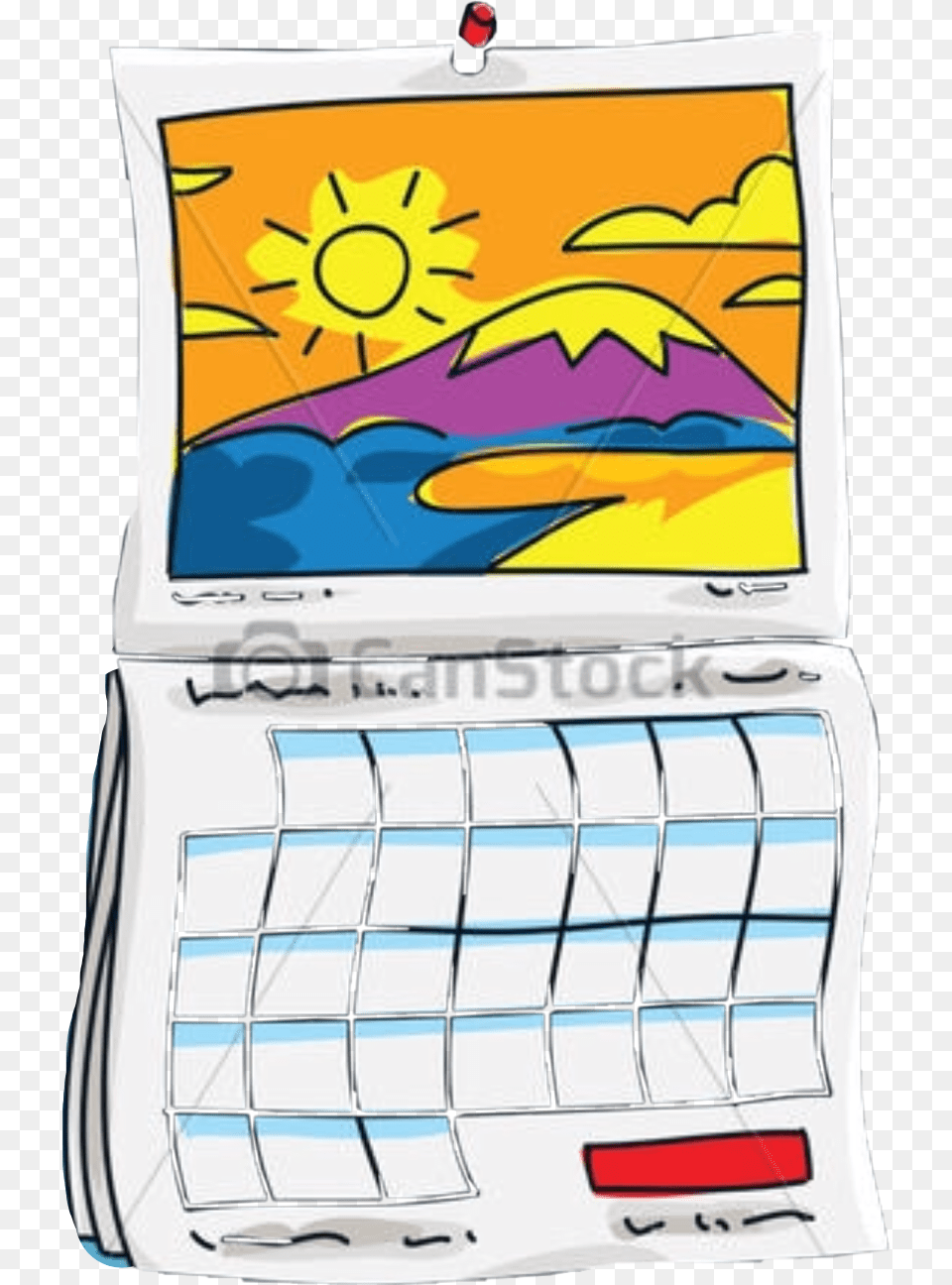 Popular And Trending Calendario Stickers, Computer, Electronics, Pc, Car Free Png Download