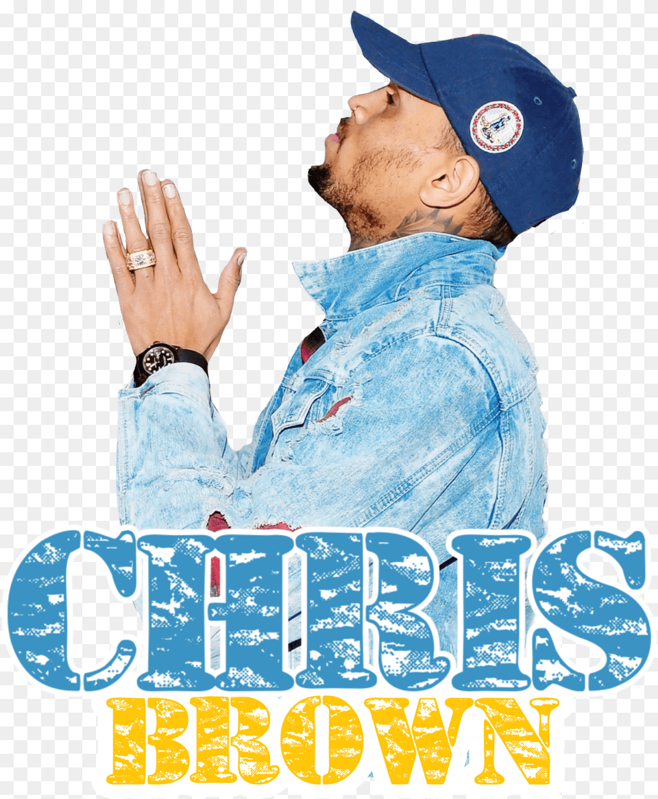 Popular And Trending Chrisbrown Stickers On Picsart Poster, Baseball Cap, Cap, Clothing, Hat Png Image