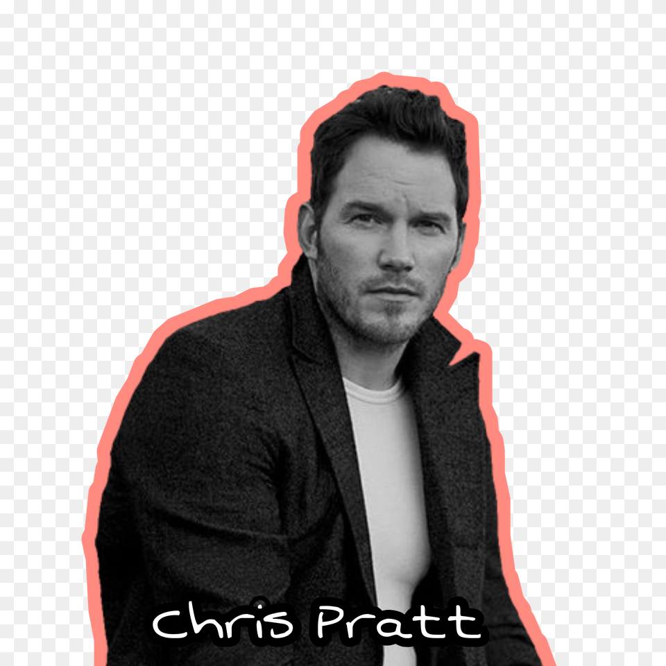 Popular And Trending Chrispratt Stickers, Adult, Portrait, Photography, Person Free Png