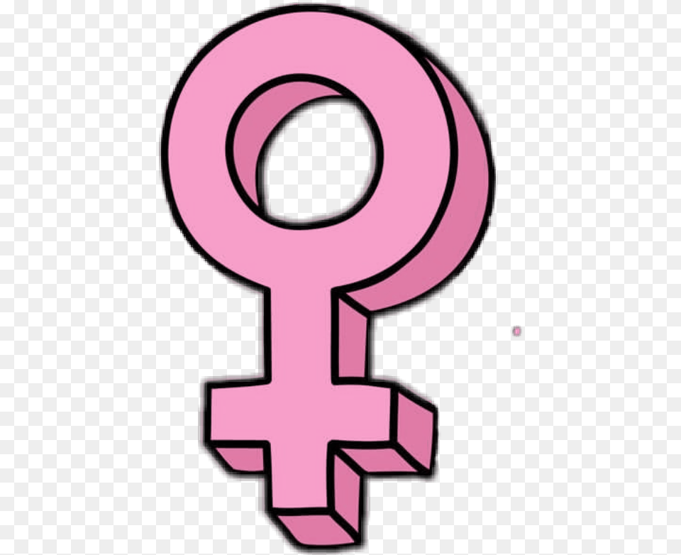 Popular And Trending Feminist Stickers, Symbol, Number, Text Free Png Download