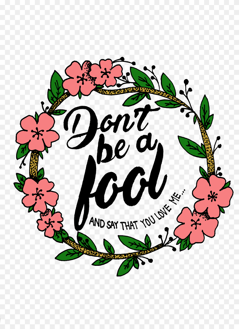 Popular And Trending Fool Stickers, Flower, Plant, Pattern, Art Free Png