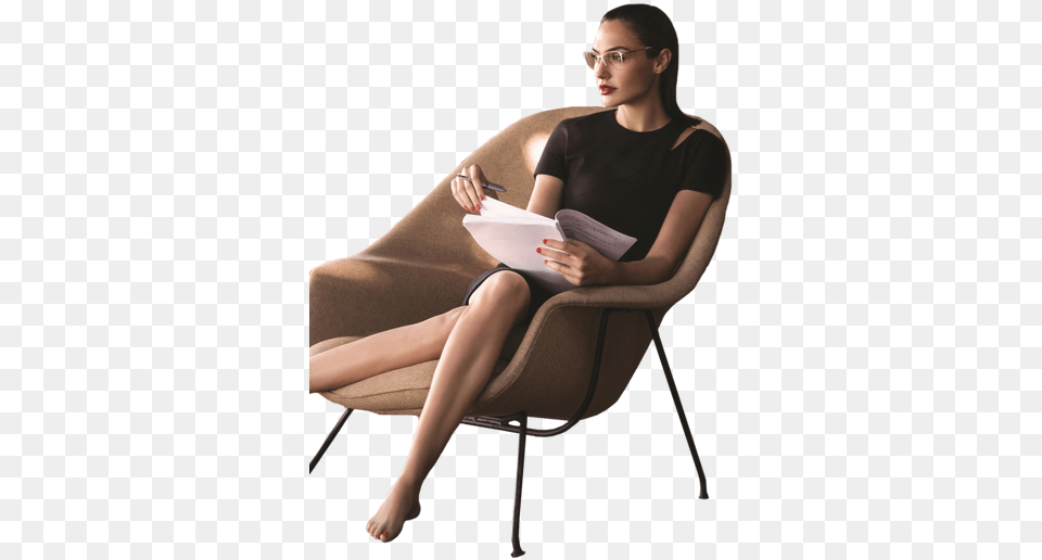 Popular And Trending Gal Gadot Stickers Therapist Foot Fetish, Furniture, Adult, Female, Person Free Png Download