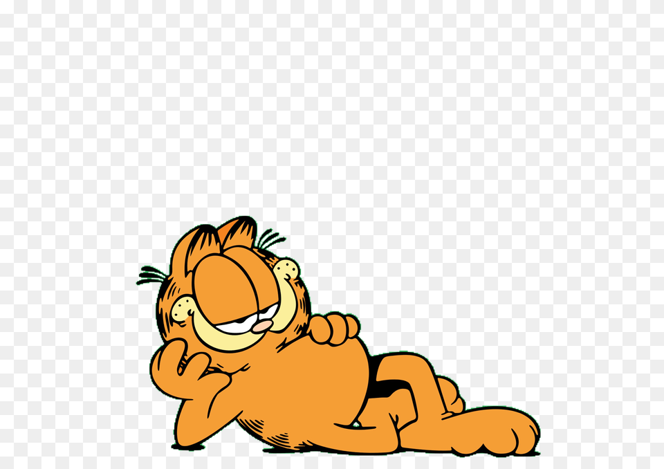 Popular And Trending Garfield Stickers, Cartoon, Baby, Person Png