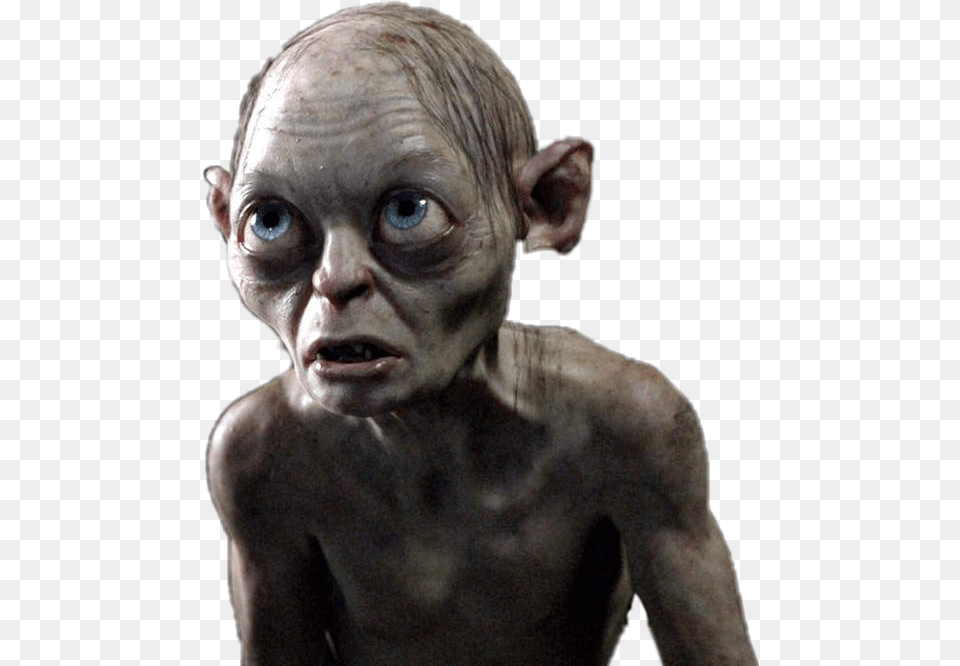 Popular And Trending Gollum Stickers Golem Lord Of The Rings, Adult, Alien, Face, Head Free Transparent Png