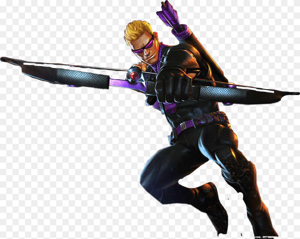 Popular And Trending Hawkeye Stickers, Adult, Person, Man, Male Free Png