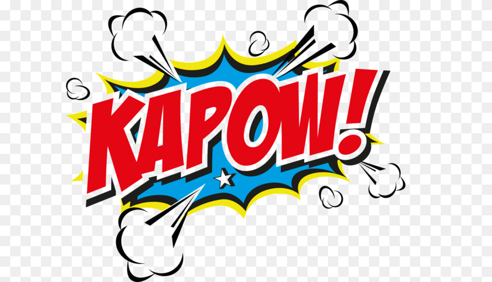 Popular And Trending Kapow Stickers, Logo, Dynamite, Weapon, Art Free Transparent Png