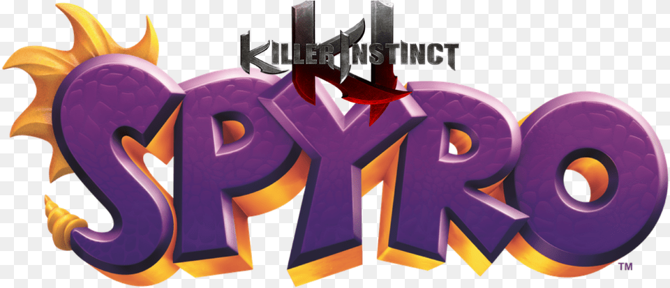 Popular And Trending Killer Instinct Stickers Picsart Spyro Regeneration Trilogy Logo, Purple, Text Png Image