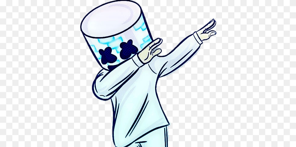 Popular And Trending Marshmello Stickers, Performer, Person, Adult, Female Free Png