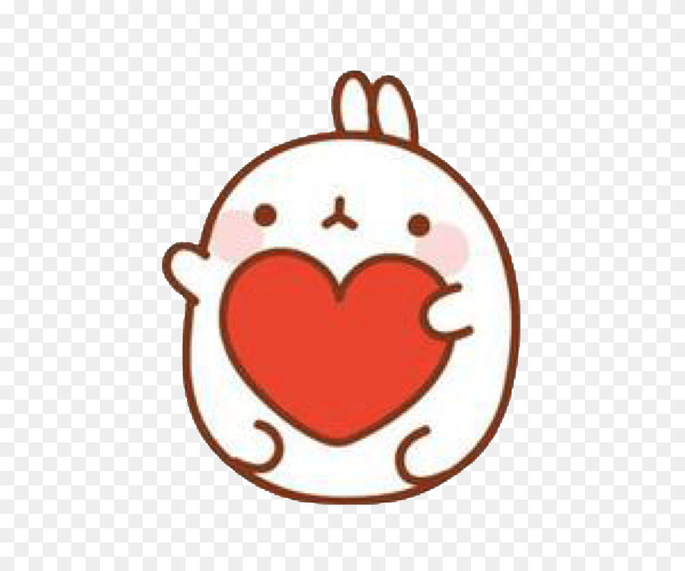 Popular And Trending Molang Stickers, Accessories, Jewelry, Locket, Pendant Free Png Download