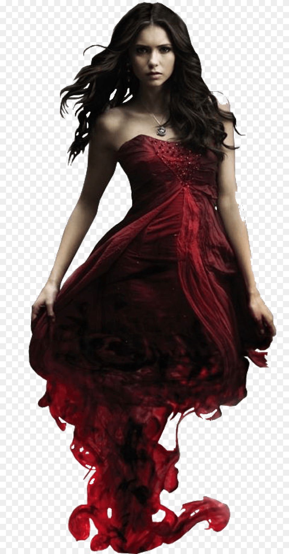 Popular And Trending Nina Dobrev Stickers, Adult, Person, Gown, Formal Wear Png Image