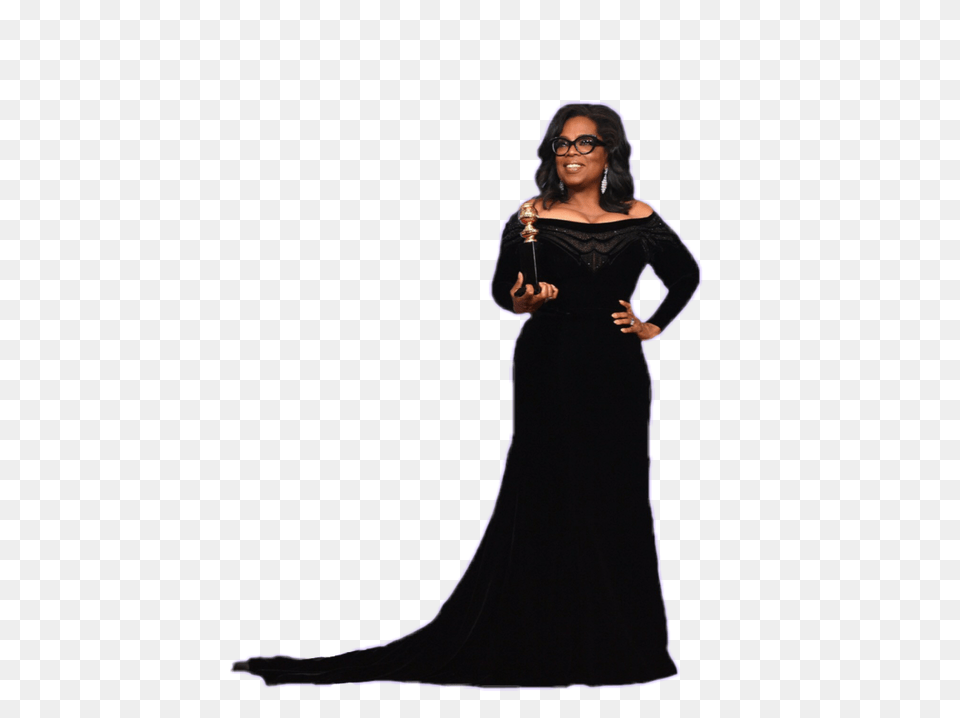 Popular And Trending Oprah Winfrey Stickers, Woman, Gown, Person, Formal Wear Png Image