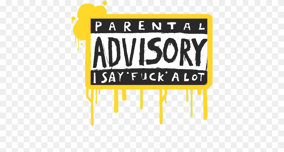 Popular And Trending Parentaladvisory Stickers, Banner, Sticker, Text, Advertisement Free Transparent Png