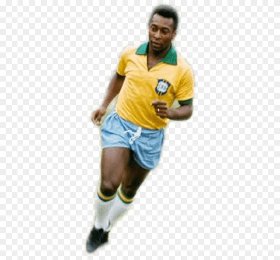 Popular And Trending Pele Stickers On Picsart Pele, Clothing, Shirt, Adult, Male Free Png