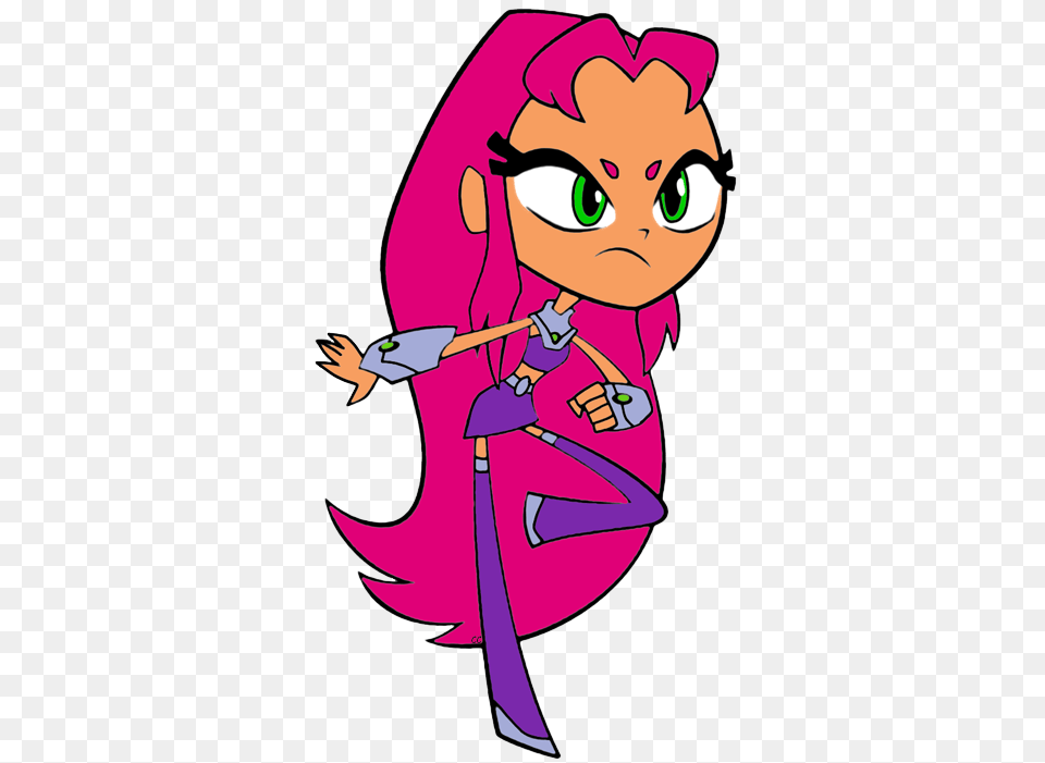 Popular And Trending Starfire Stickers, Book, Comics, Publication, Cartoon Free Transparent Png