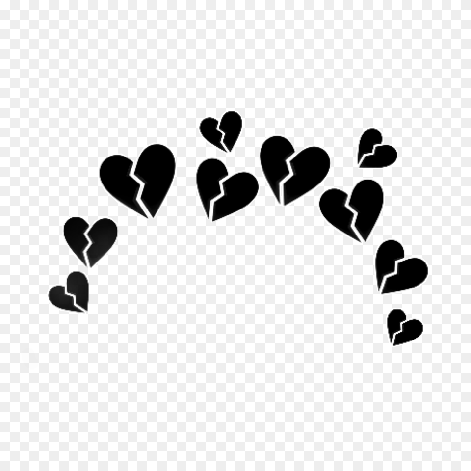 Popular And Trending Stickers, Heart, Stencil, Blackboard Png