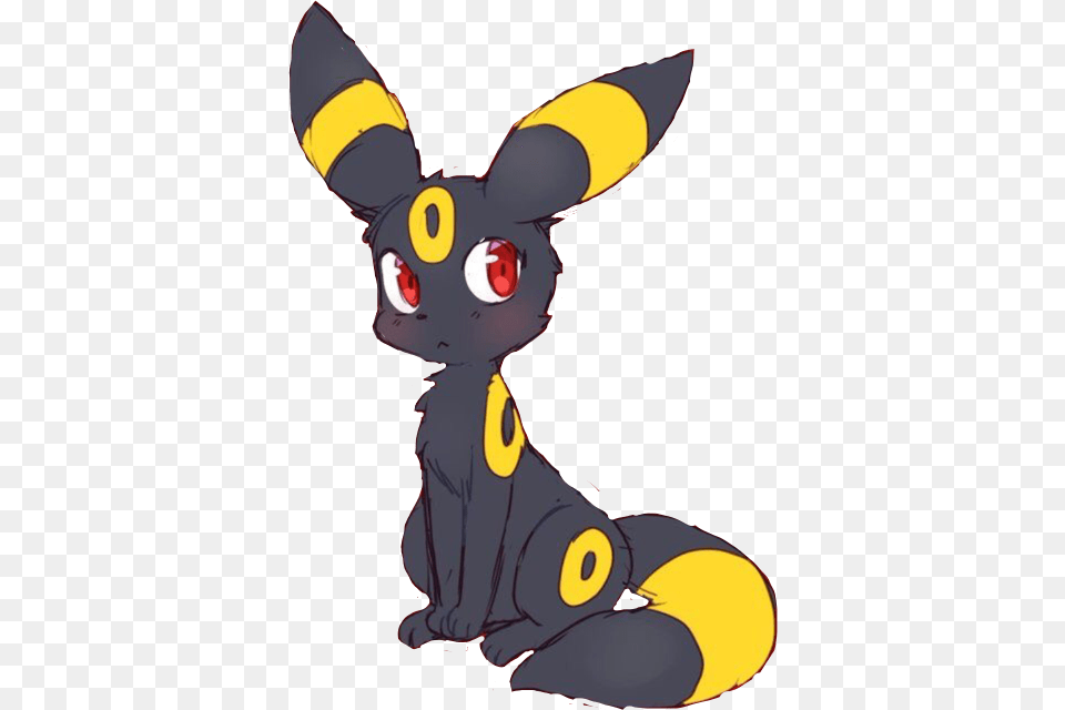 Popular And Trending Umbreon Stickers, Animal, Cat, Mammal, Pet Free Png Download