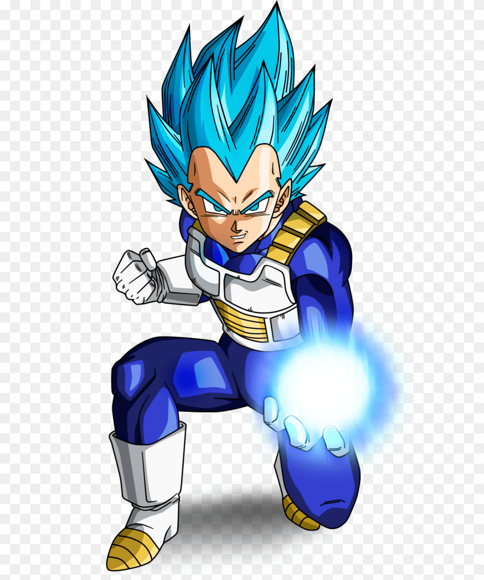 Popular And Trending Vegeta Stickers, Book, Comics, Publication, Baby Free Png