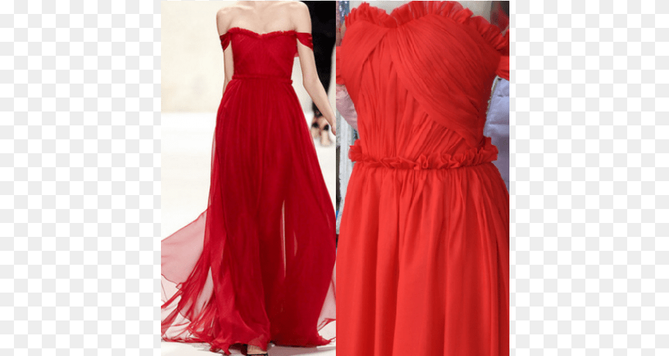 Popular Chiffon Dress Red Red Matric Dance Dresses, Clothing, Evening Dress, Fashion, Formal Wear Free Transparent Png