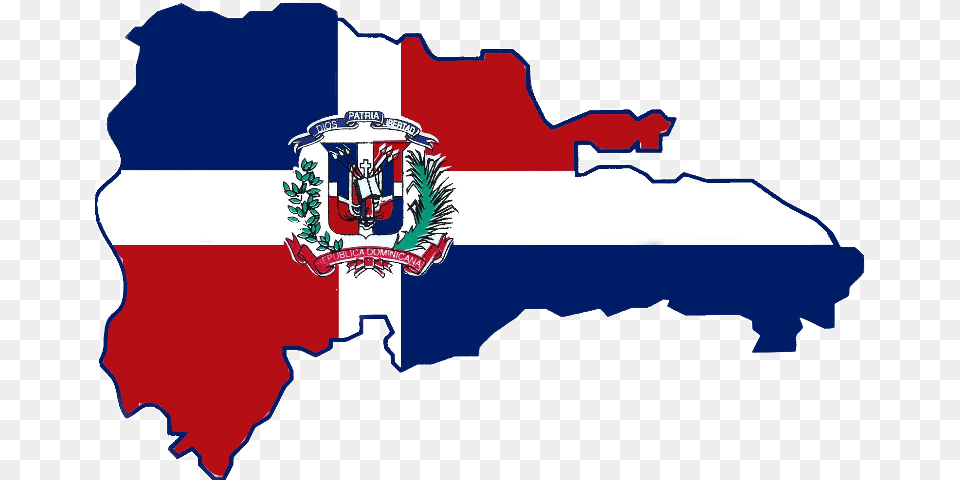 Popular Dominican Republic Map Flag, Emblem, Symbol, Logo Free Transparent Png