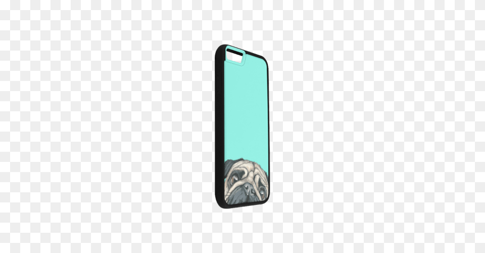 Popular Funny Pug Dog Face Rubber Case For Iphone, Electronics, Mobile Phone, Phone Free Png