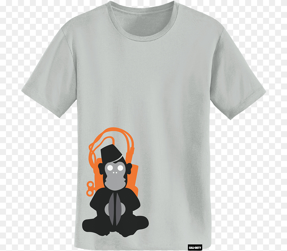 Popular Monkey Bomb Men S Tee Call Of Duty Monkey Bomb Shirt, Clothing, T-shirt, Baby, Person Png