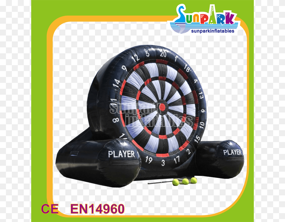 Popular Sport Games Inflatable Human Dart Football Foot Cible, Ball, Tennis, Tennis Ball, Machine Free Png