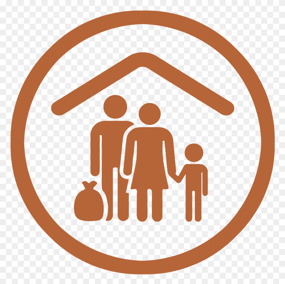 Population Movement Settlement Shelter For Life International, Person, Baby, Sign, Symbol Free Transparent Png