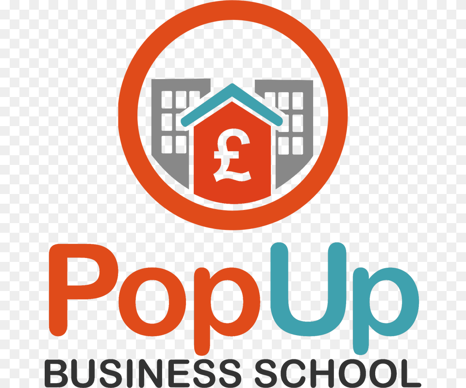 Popup Business School Logo Pop Up Business School, People, Person, Neighborhood Free Transparent Png