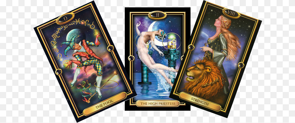 Por Eso Ante Una Duda O Malestar Siempre Es Importante Gilded Tarot, Publication, Book, Adult, Person Free Png Download