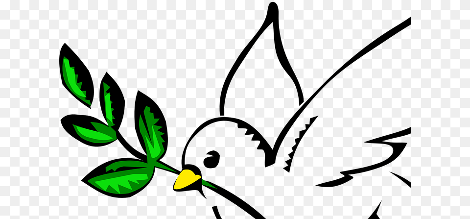 Por Qu La Paloma Es Smbolo Universal De La Paz Peace Dove, Flower, Green, Leaf, Plant Free Transparent Png
