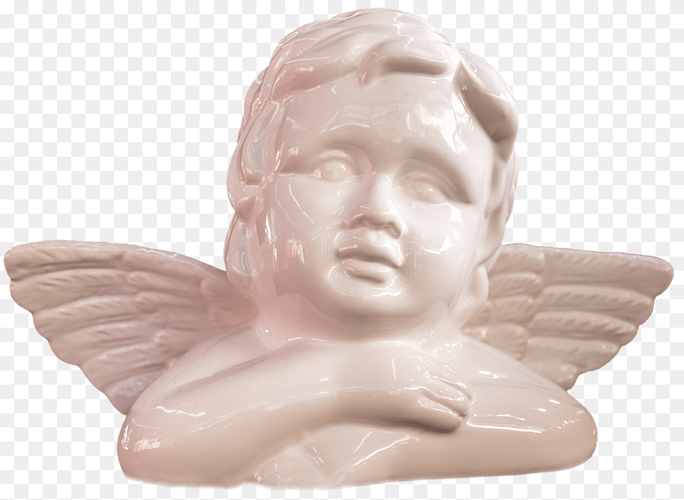 Porcelain Angel, Baby, Person, Face, Head Free Png