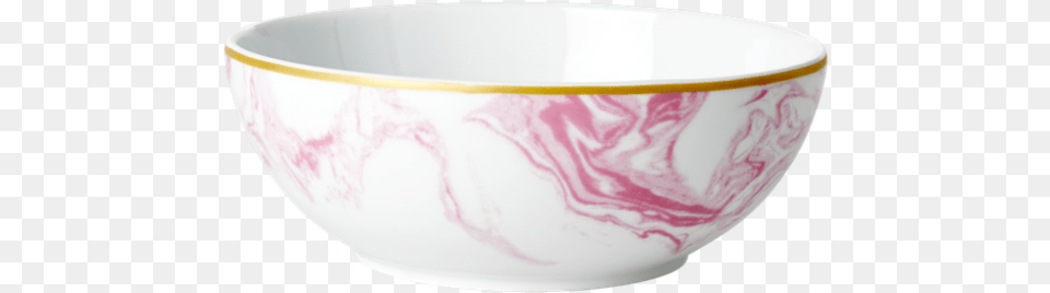 Porcelain Breakfast Bowl Marble Print Bubblegum Pink By Rice Dk Bowl, Soup Bowl, Art, Pottery, Cup Free Transparent Png