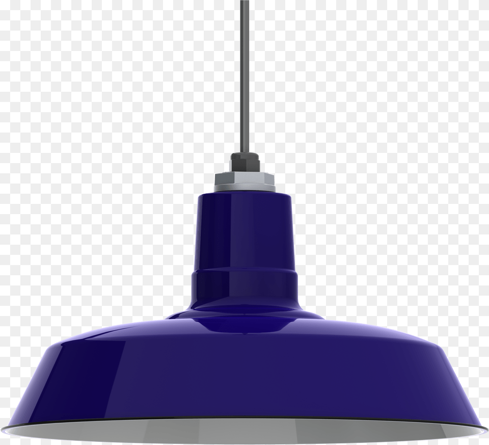 Porcelain Cobalt Blue Sky Chief Lamp Hanging Blue, Lighting, Lampshade, Appliance, Ceiling Fan Free Png
