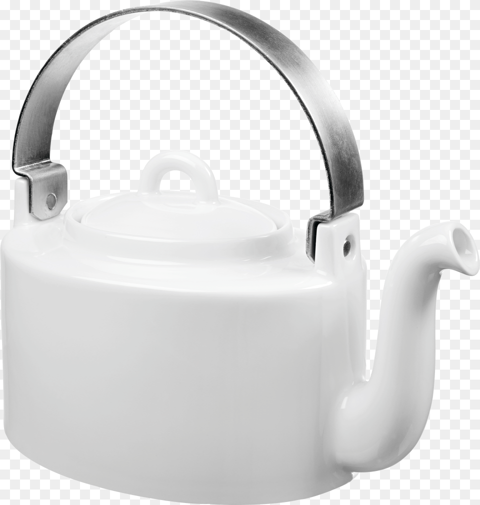 Porcelain Tea Kettle Teapot, Cookware, Pot, Pottery Free Transparent Png