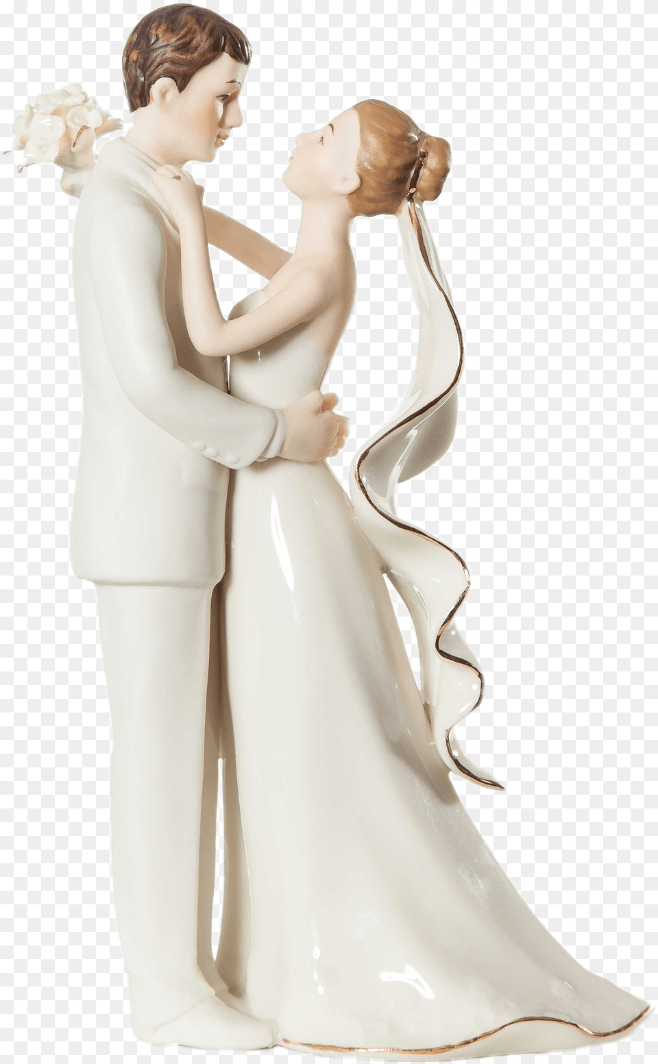 Porcelain Wedding Figurines Clip Arts Figurine, Adult, Bride, Female, Person Free Transparent Png
