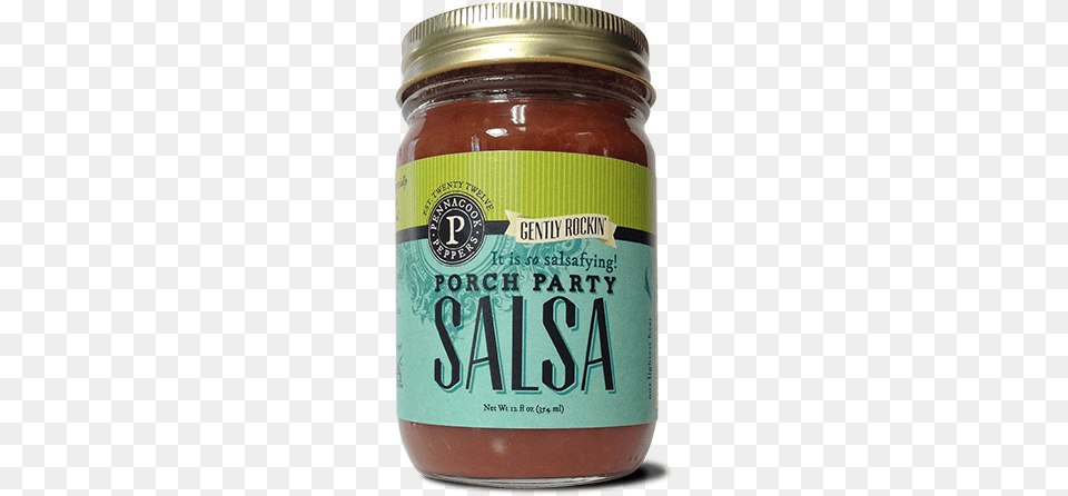 Porch Party Salsa Gently Rockin39 Pennacook Peppers Gently Rockin39 Porch Party Salsa, Food, Ketchup, Relish Free Png