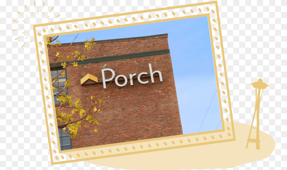 Porch Picture Frame, Brick Free Transparent Png