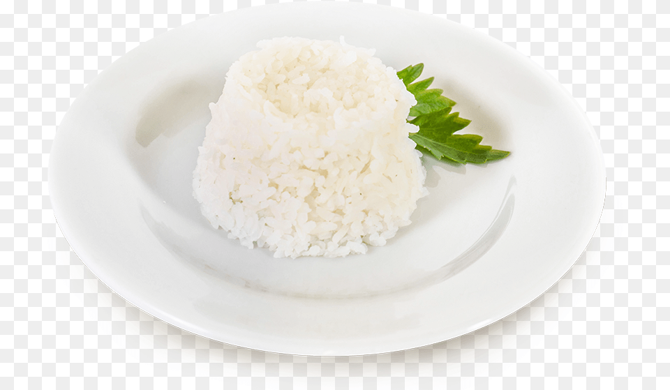 Porcion De Arroz Blanco Download White Rice, Plate, Food, Meal, Food Presentation Png