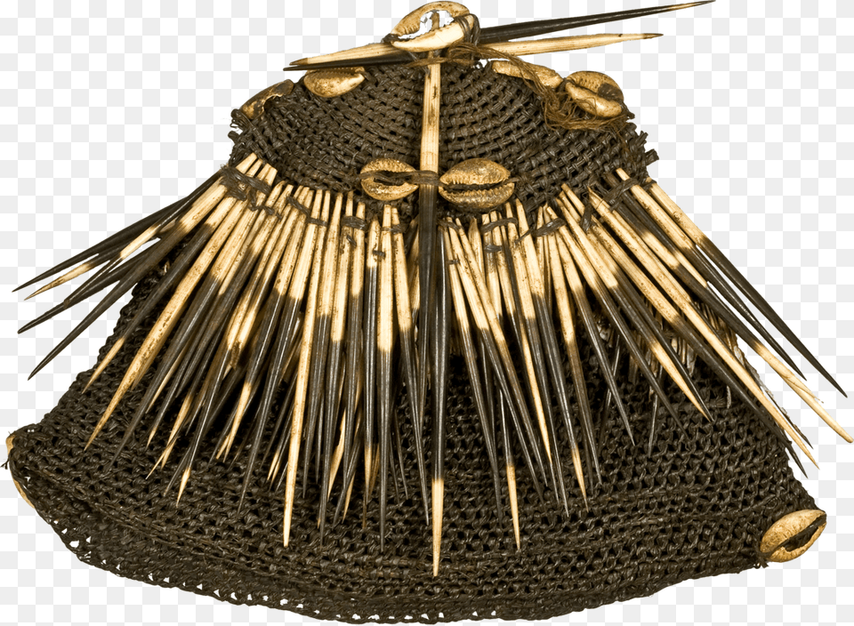 Porcupine Dance Cap From The Kaka People Of The Grasslands One Piece Garment, Lamp, Chandelier, Accessories, Bag Free Png Download