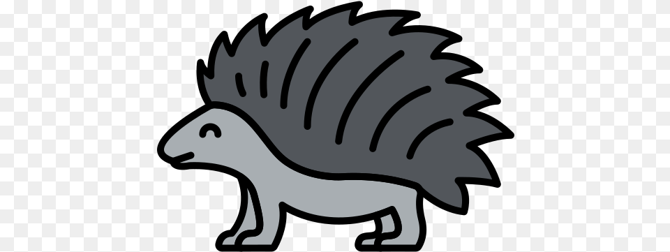 Porcupine Reptile, Stencil, Baby, Person, Animal Free Png