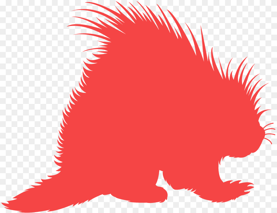 Porcupine Silhouette, Animal, Mammal, Rodent, Fish Free Transparent Png
