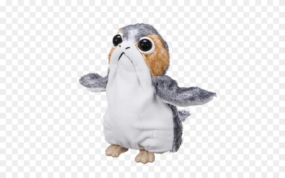 Porg Plush Star Wars Star Wars The Last Jedi Hamster, Toy, Animal, Bird, Mammal Free Png Download