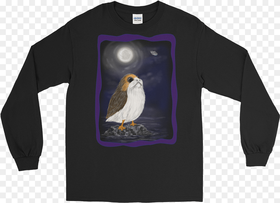 Porg Star Wars The Last Jedi Inspired Sweat Shirt Care About Rare Disease Unisex Long Sleeved Shirt, Clothing, Long Sleeve, Sleeve, T-shirt Free Transparent Png