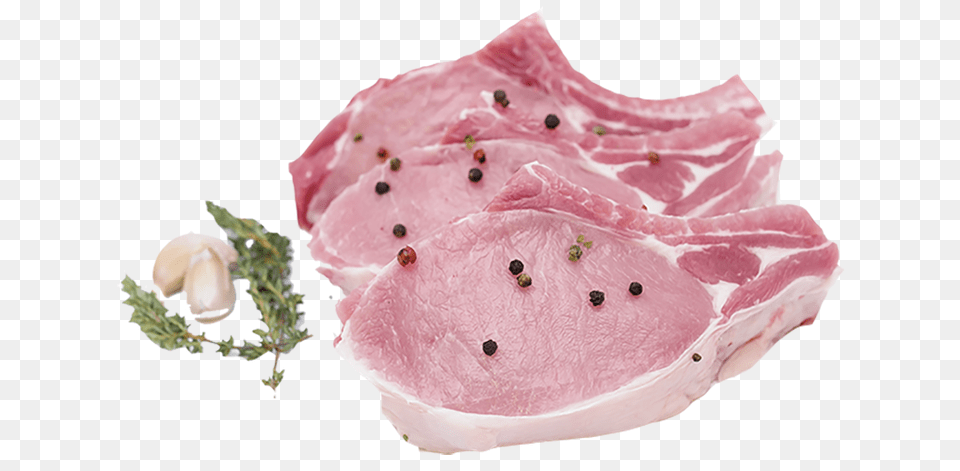 Pork, Food, Meat, Mutton, Flower Png Image