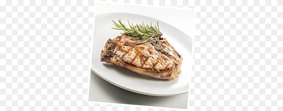 Pork Chop Hot Sauce T Bone Steak, Food, Meat, Meal Free Transparent Png