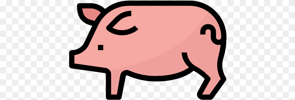 Pork Food Icons Pork, Animal, Hog, Mammal, Pig Free Png