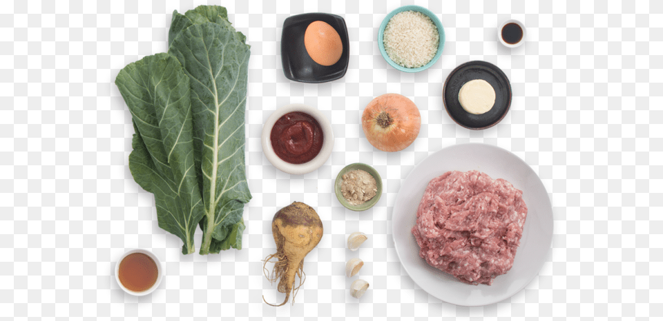 Pork Meatloaf With Mashed Rutabaga Amp Sauted Collard Superfood, Food, Ketchup, Produce, Animal Png Image