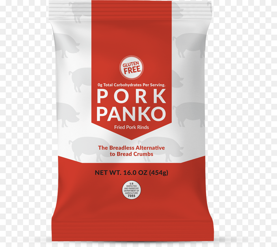 Pork Panko 1lb Bag Bacon39s Heir Pork Panko Pork Rind Breadcrumbs, Powder, Flour, Food, Person Free Transparent Png