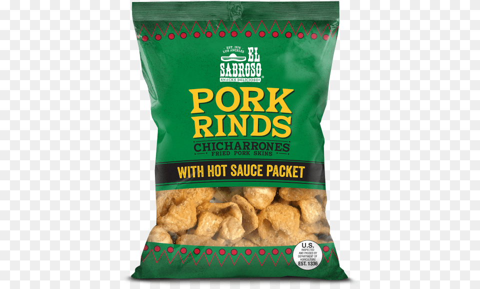 Pork Rinds With Salsa Packet Snack, Food, Fried Chicken, Nuggets Free Png